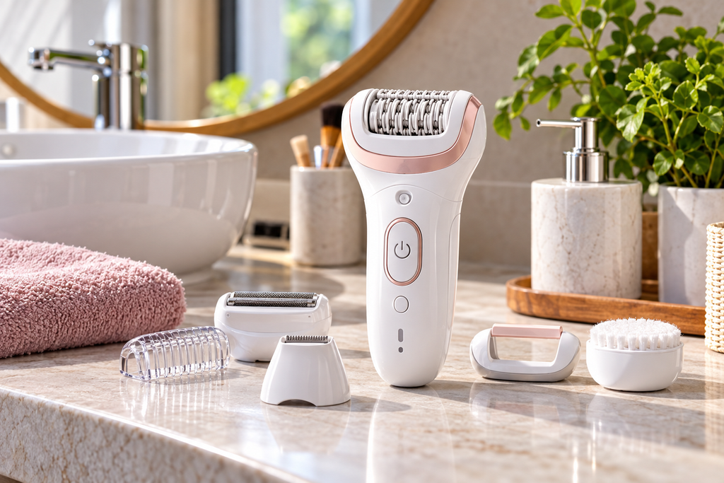 Epilator u modernoj kupaonici